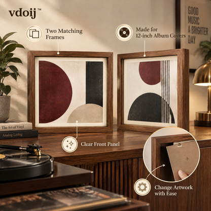 vdoij Gallery Album Cover Frame Duo dimensions