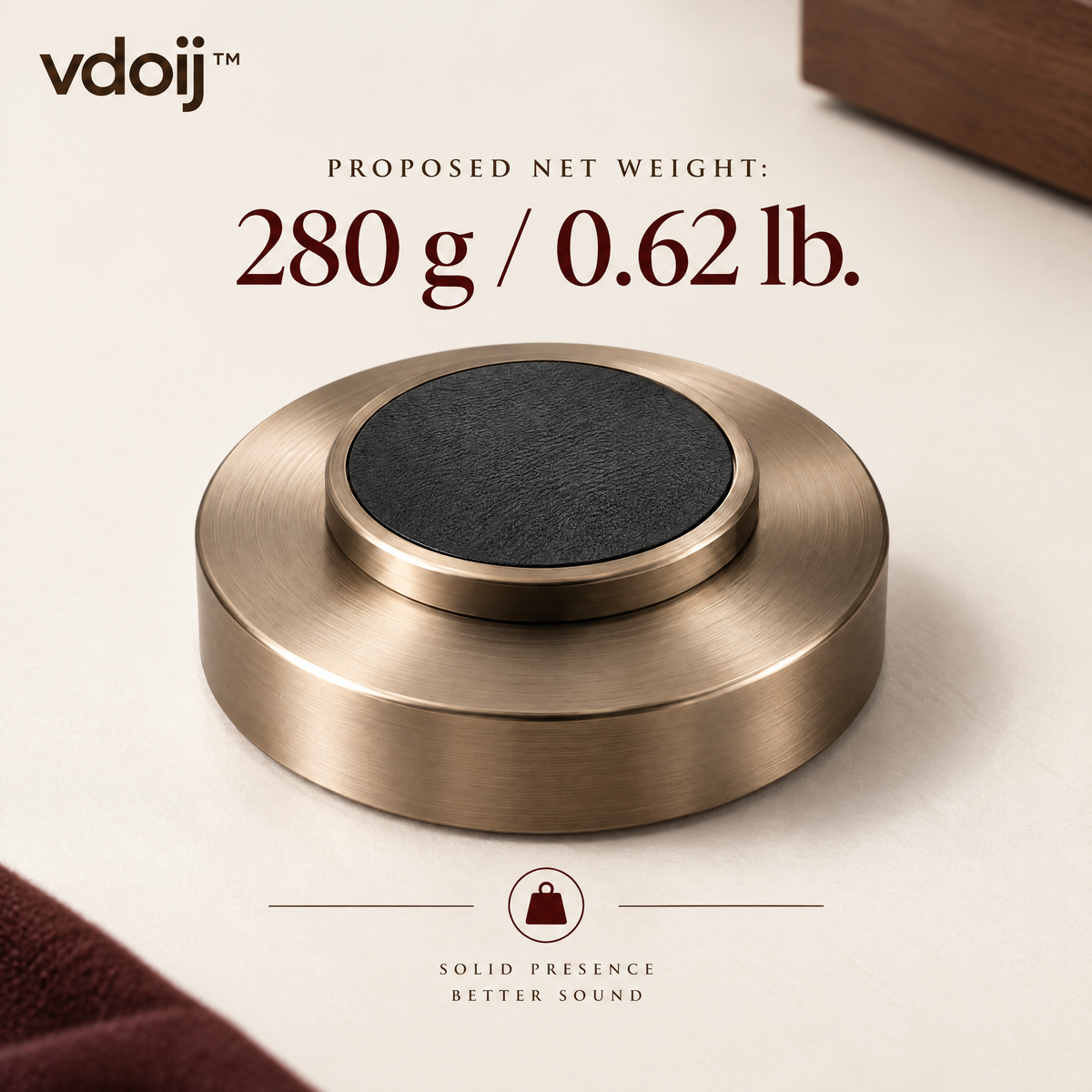 vdoij record stabilizer net weight graphic: 0.62 pounds