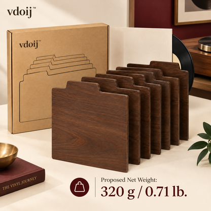 vdoij record divider set net weight graphic
